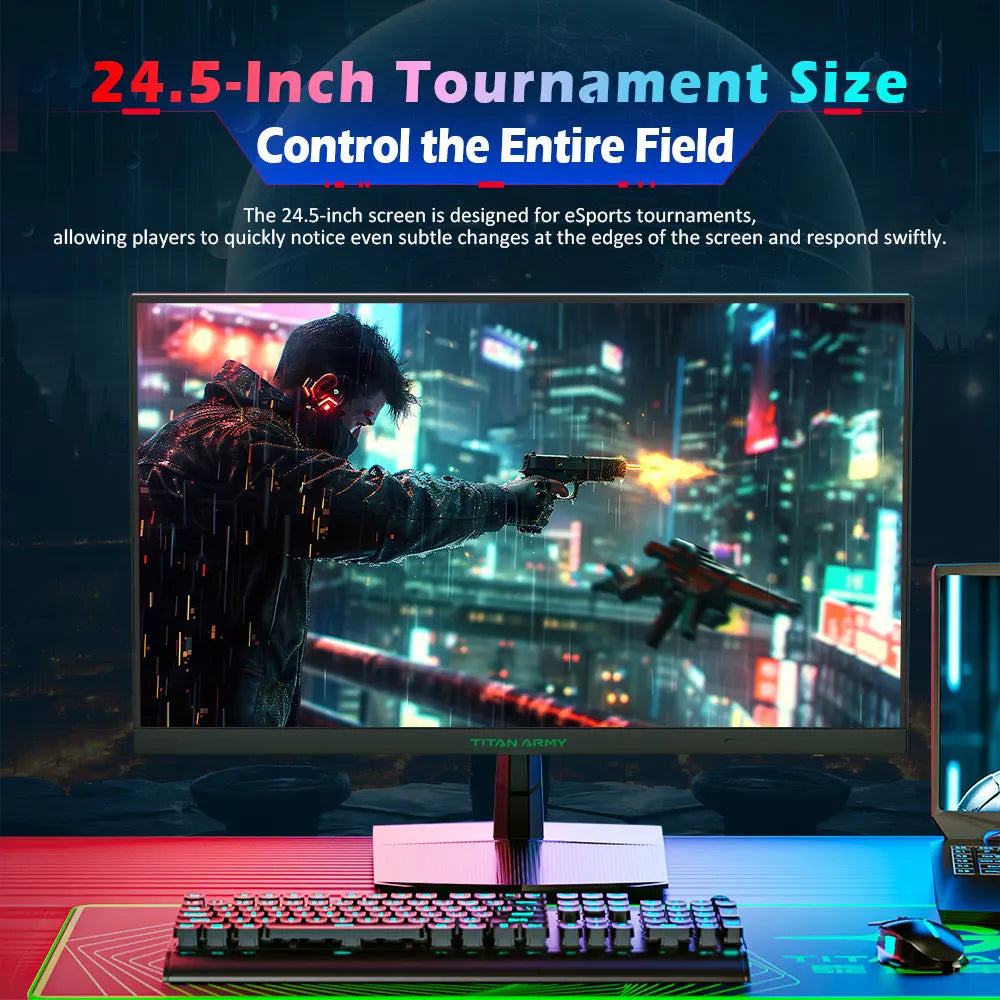 OUS-Moniteur de jeu AN ARMY P2510HS, écran IPS rapide CSOT, taux de rafraîchissement 24.5Hz, HDR400, temps de réponse GTG 1ms, 1920 pouces, 1080x300