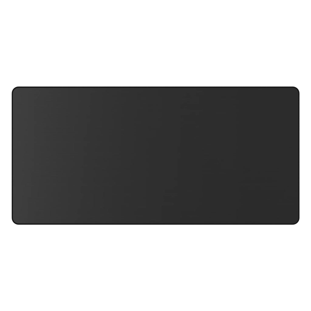 Grand tapis de souris, tapis de souris imperméable avec bord cousu, tapis de souris XXL antidérapant noir pour ordinateur, bureau et maison