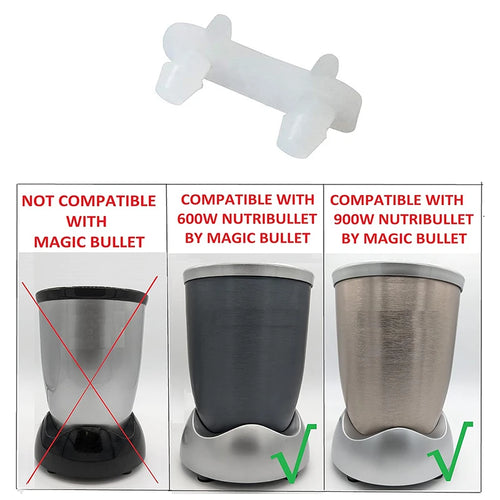 Amortisseur à douille en caoutchouc adapté au mélangeur Nutribullet 600W 900W NB-101B NB-101S NB-201 (3 pièces)