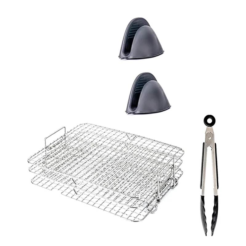 A25UAir support de friteuse pour friteuse à Air Ninja Foodi Grill XL, support de déshydrateur multicouche grille à pain grillé accessoires de friteuse à Air