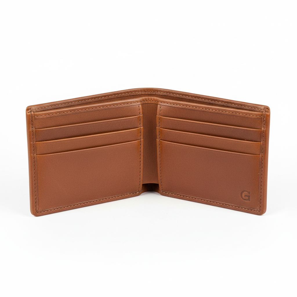 Portefeuille en Cuir Véritable pour Homme
