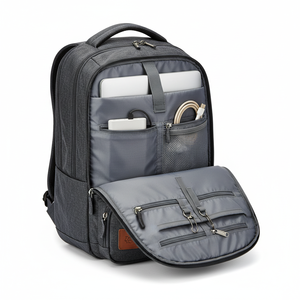 Sac à Dos Ordinateur 15.6" - Port USB