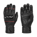 Gants Moto Cuir Renforcés - Protection Carbone Tactiles