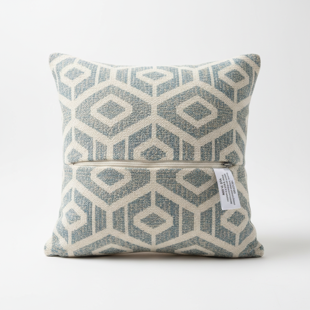 Coussin Décoratif Scandinave - Motif Géométrique