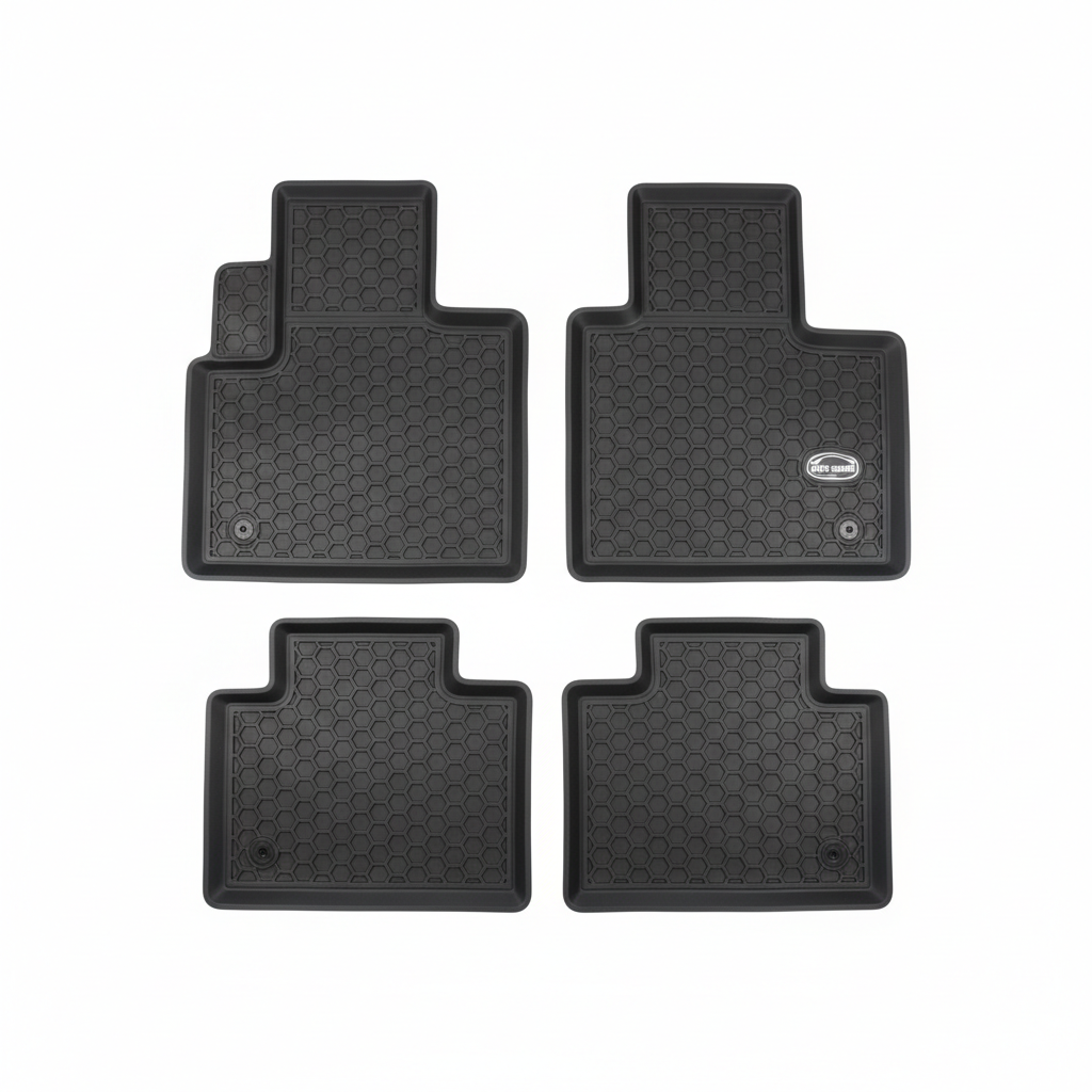 Tapis de Sol Voiture Universels - Caoutchouc Tout Temps
