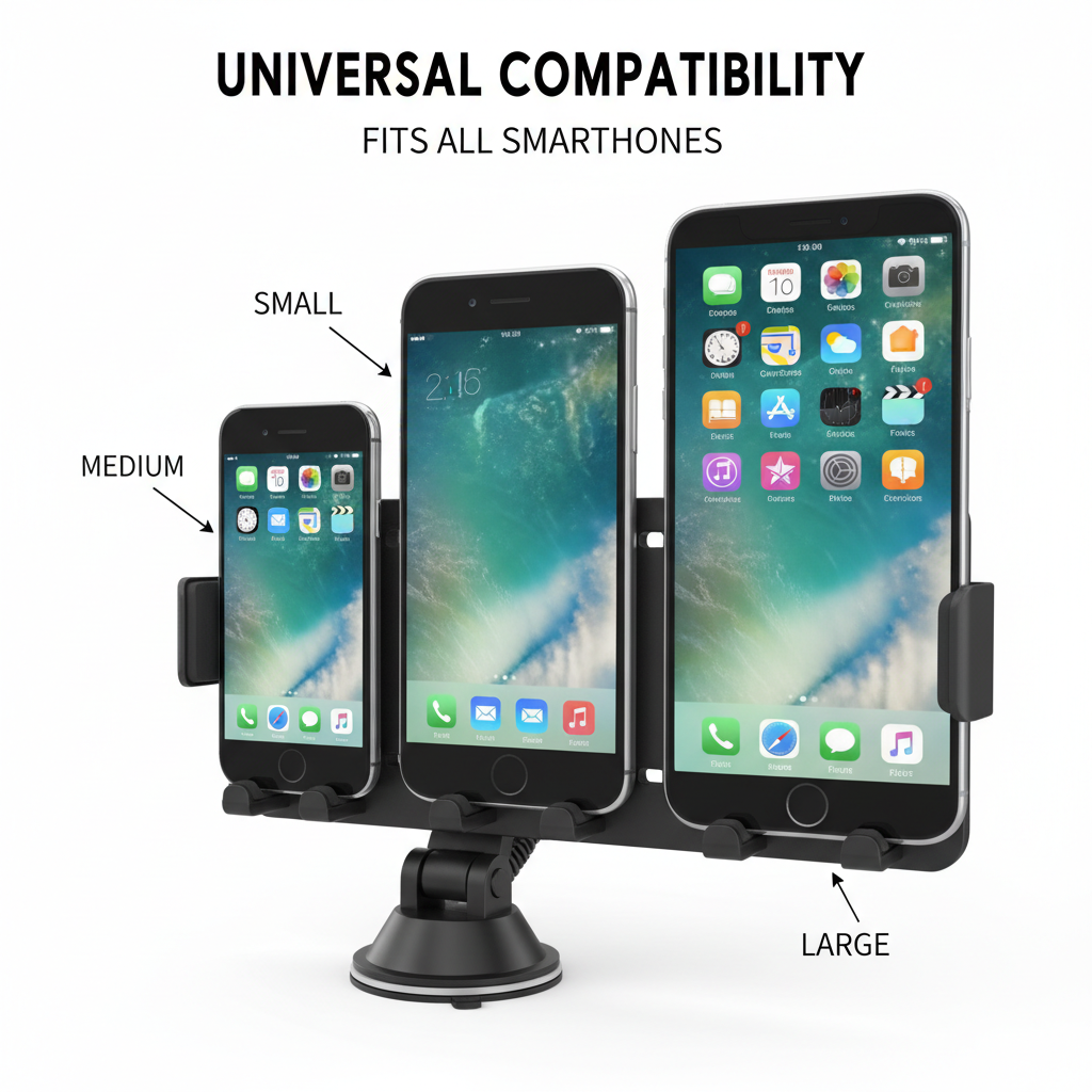 Support Téléphone Voiture Universel
