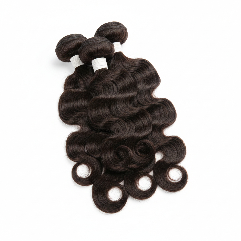 Tissage Cheveux Bouclés Naturels - 3 Bundles Vierges Brésiliens