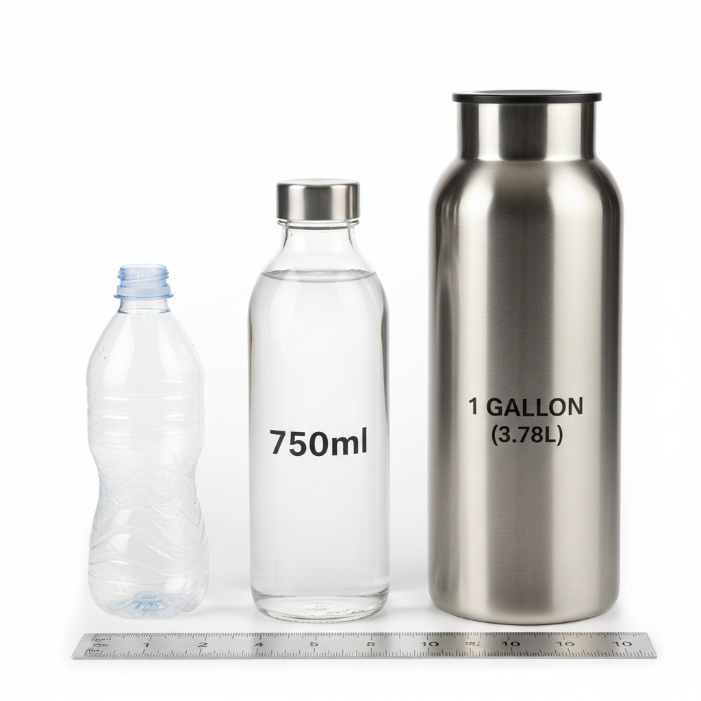 Bouteille Isotherme en Acier Inoxydable 750ml