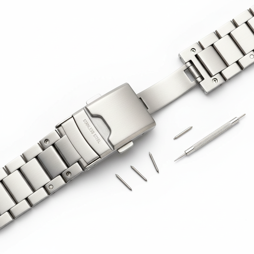 Montre Homme Chronographe - Acier Inoxydable