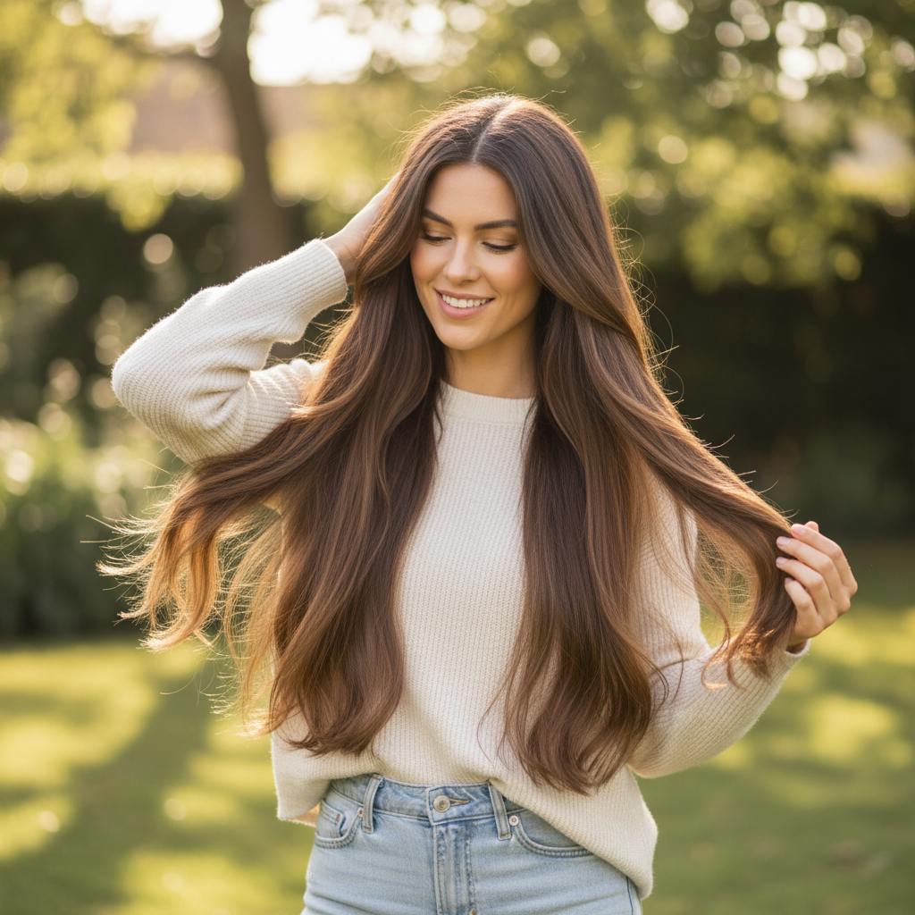 Extensions Tape Adhésives Invisibles - 20 Bandes Cheveux Remy